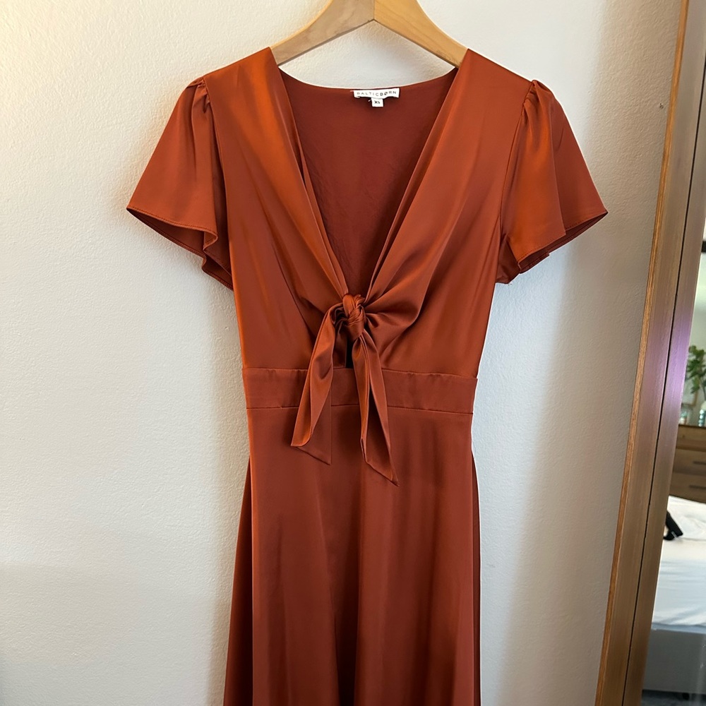 Burnt Orange Baltic Born Dress